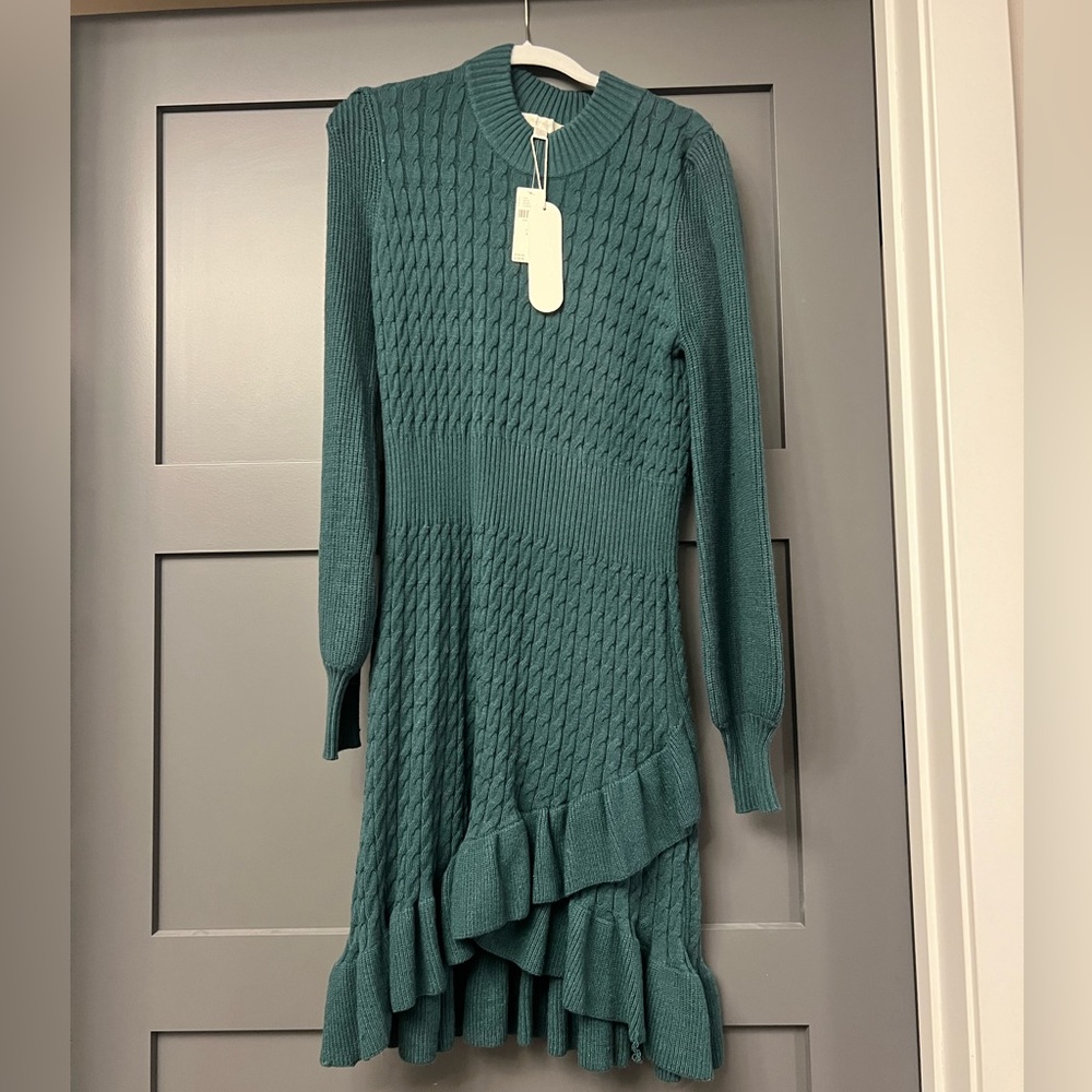 Greens Sweater Dress from Anthropologie